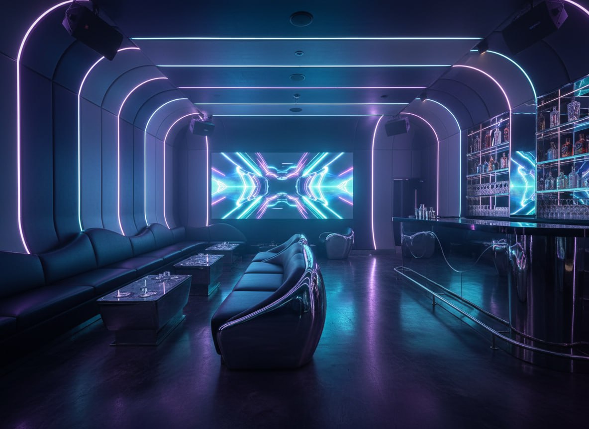 구디 레이스 비상구 컨셉 VIP룸 인테리어